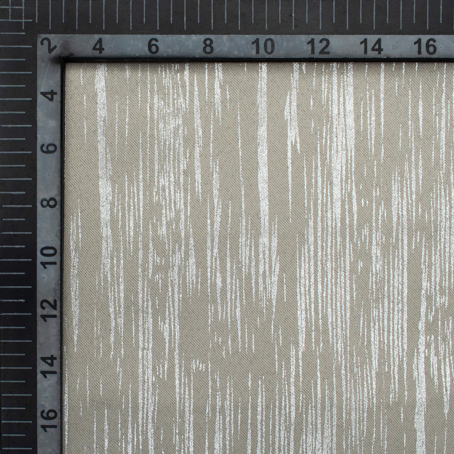 Rino Grey Textured Silver Foil Premium Curtain Fabric (Width 54 Inches)