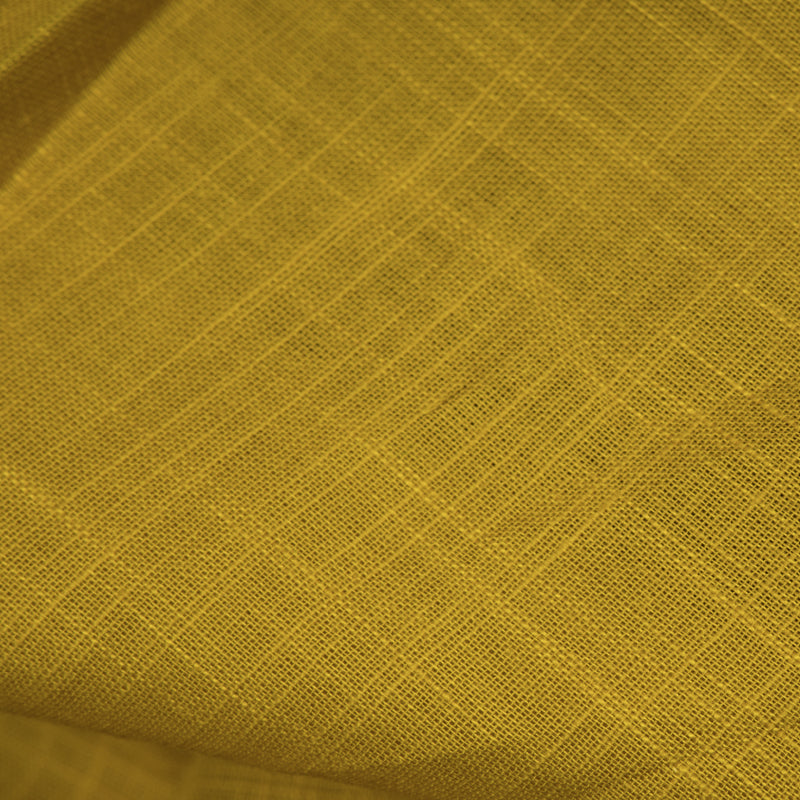Mastard Plain Cotton Slub Fabric