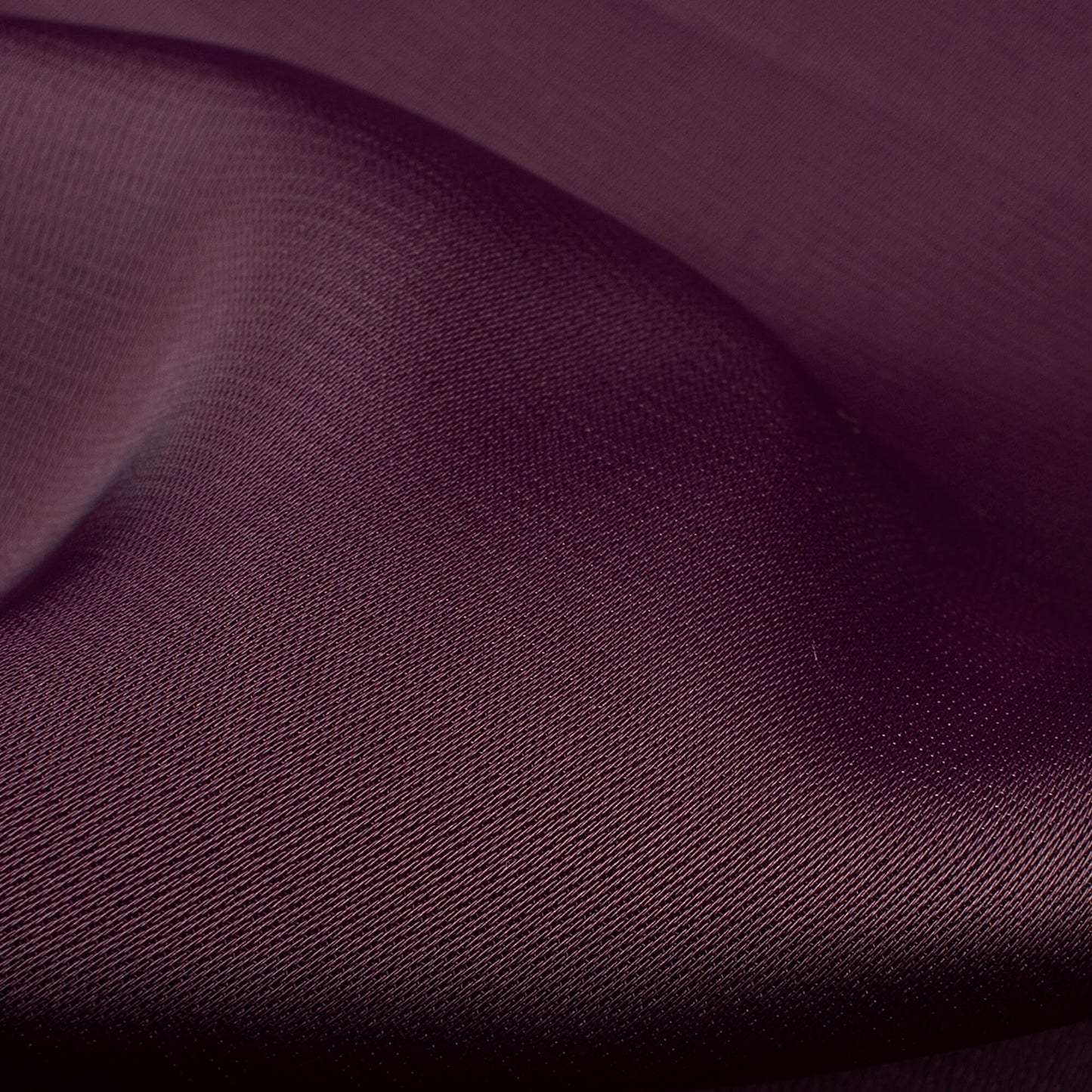 Wine Purple Plain Imported Satin Fabric