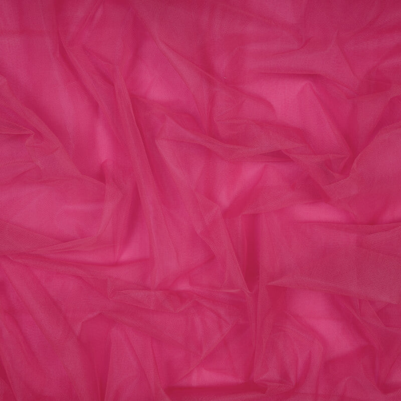 Pink Plain Premium Quality Butterfly Net Fabric