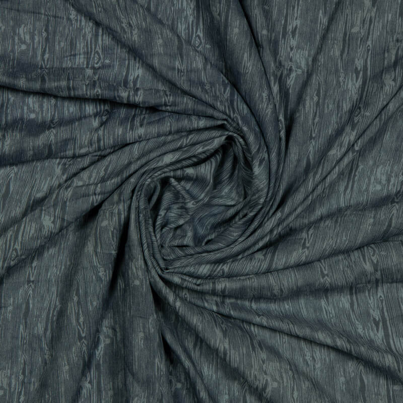 Stone Abstract Pattern Screen Print Viscose Rayon Fabric