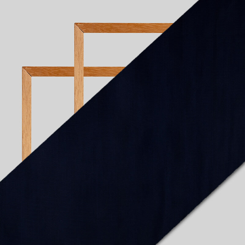 Navy Blue Plain Premium Quality Butterfly Net Fabric