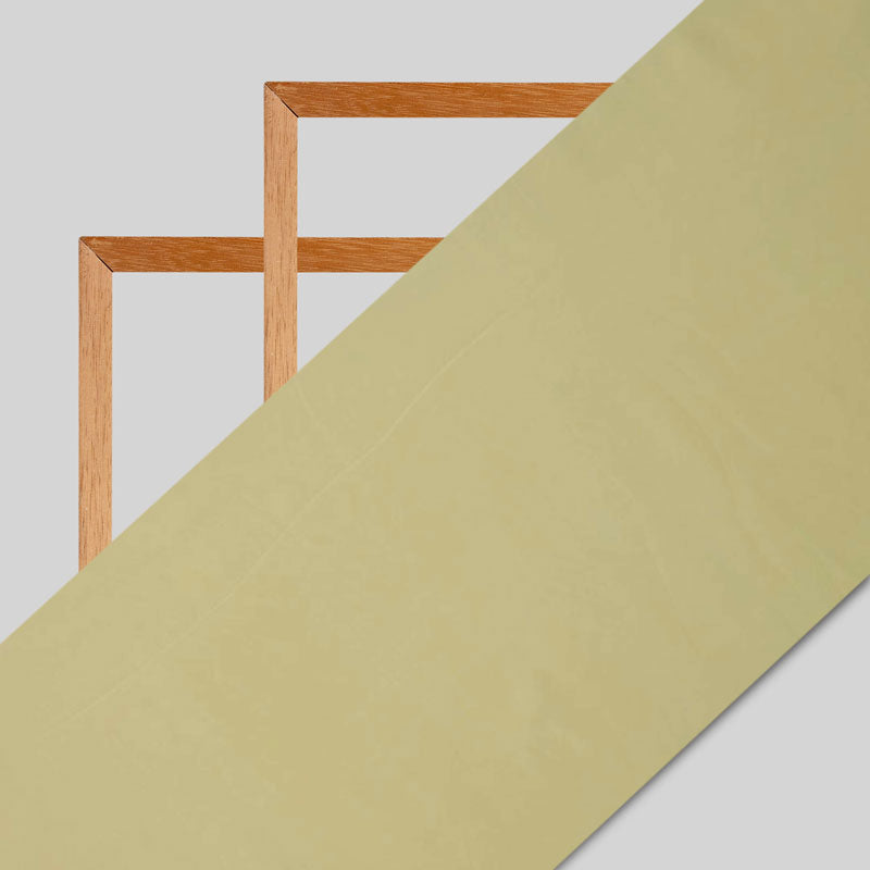 Light Beige Plain Viscose Crepe Fabric