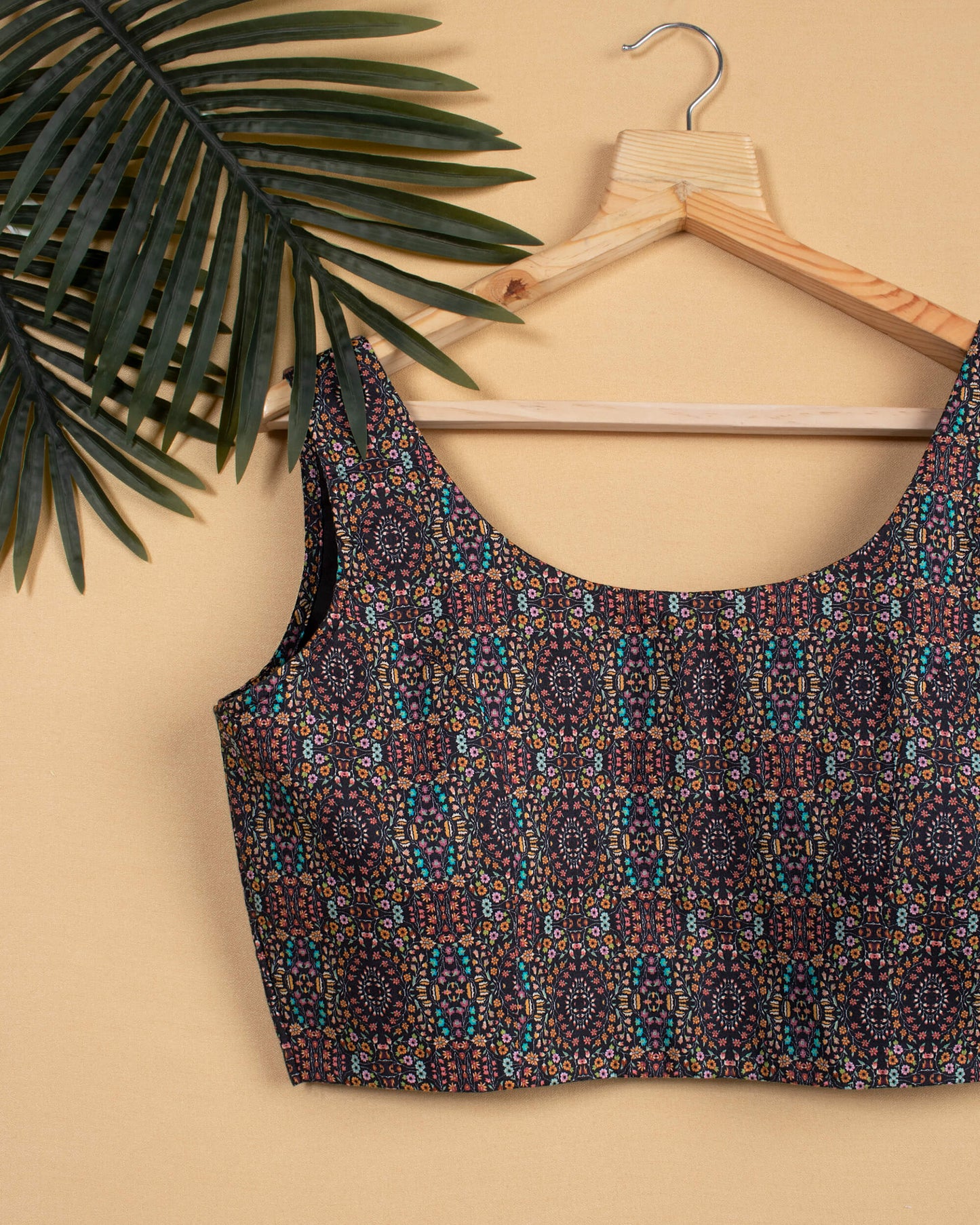 Floral Printed Organic Cotton Blouse
