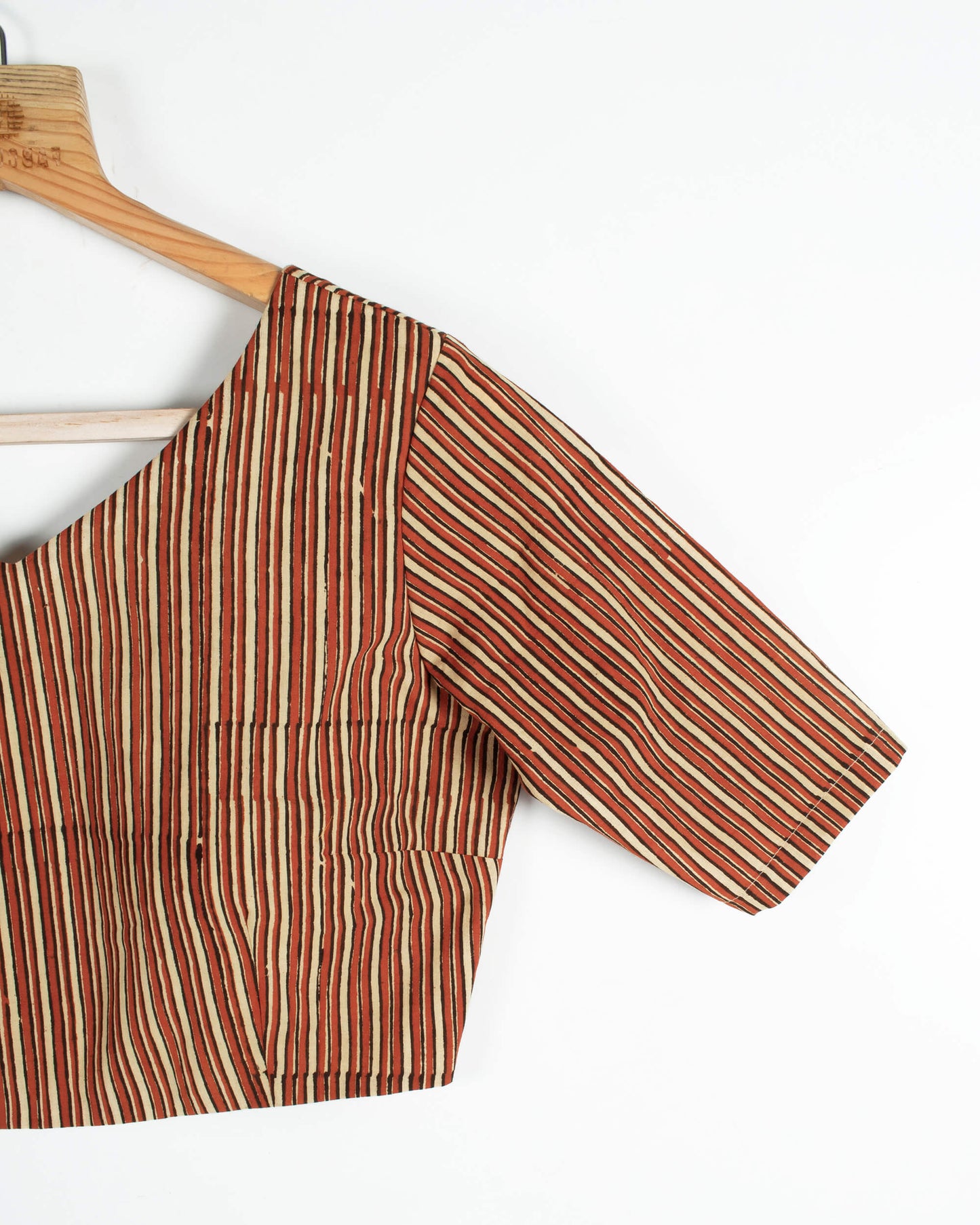 Dabu Printed Cotton Blouse