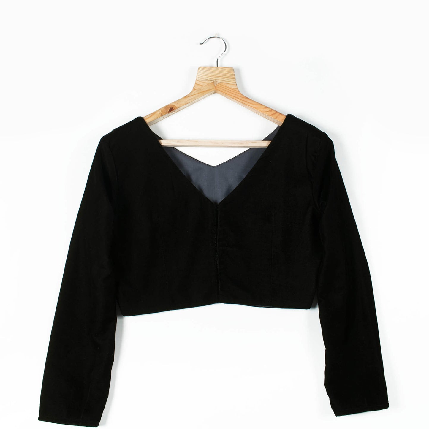 Black Velvet Blouse