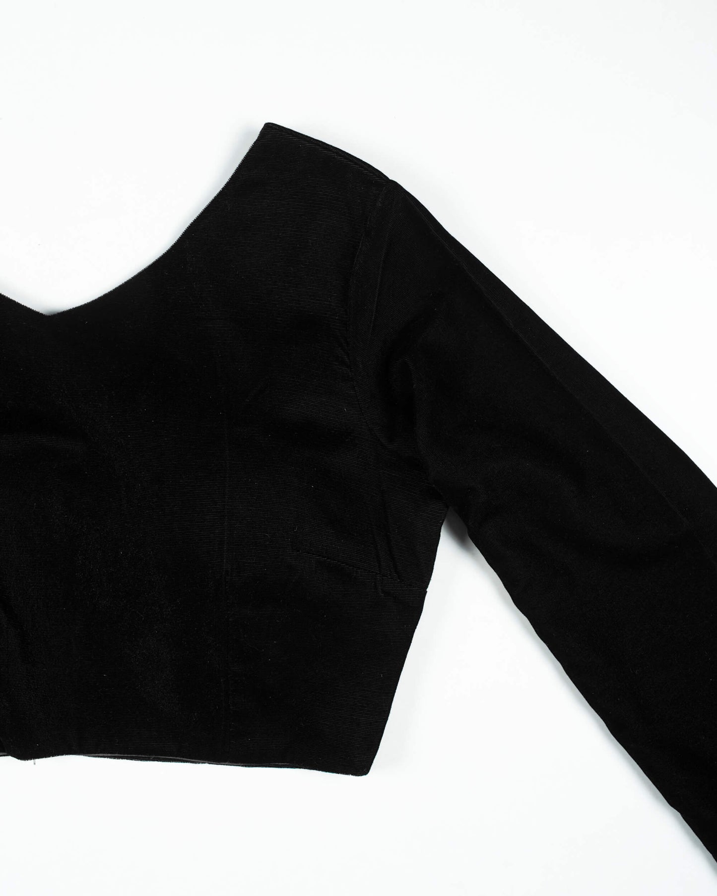 Black Velvet Blouse