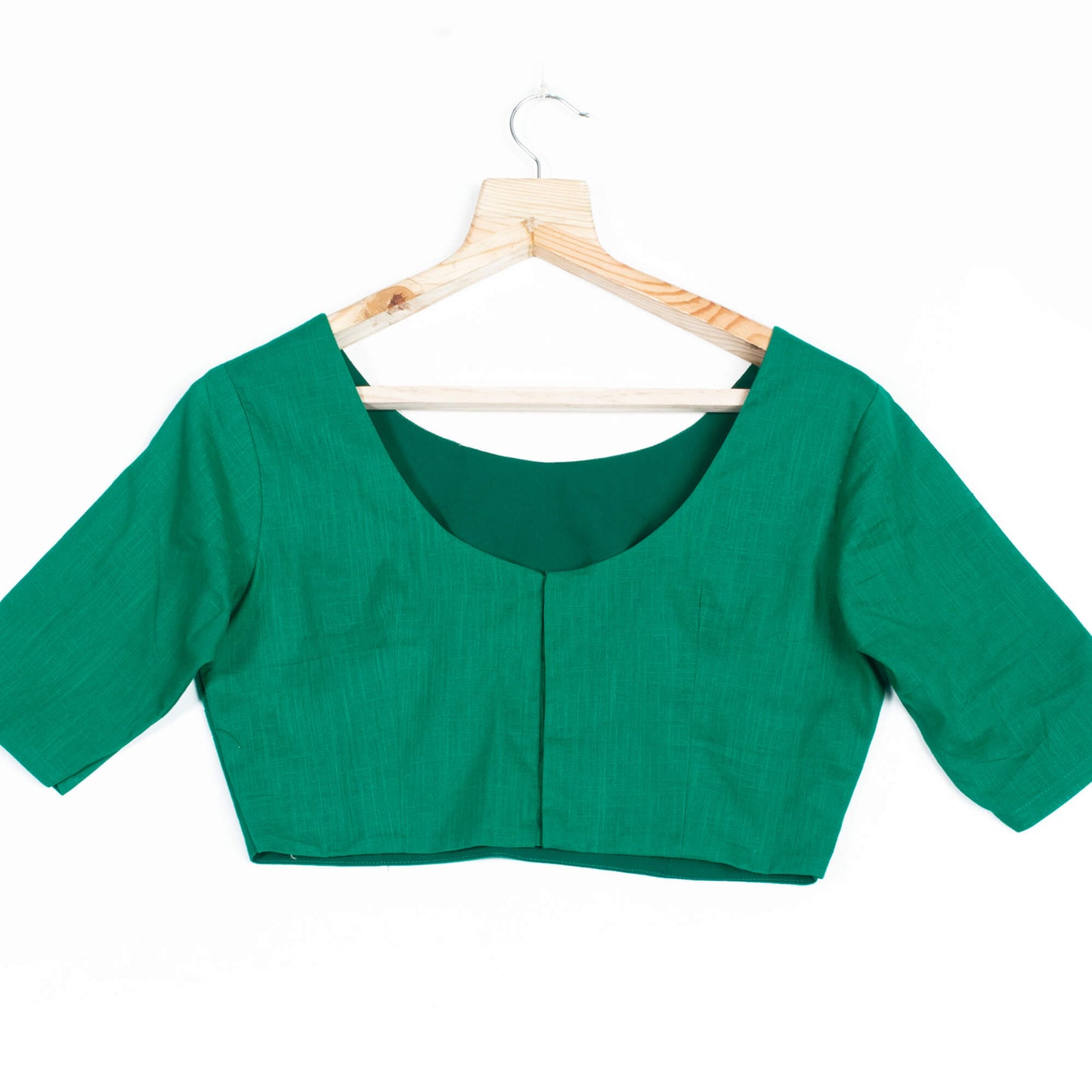Green Cotton Blouse
