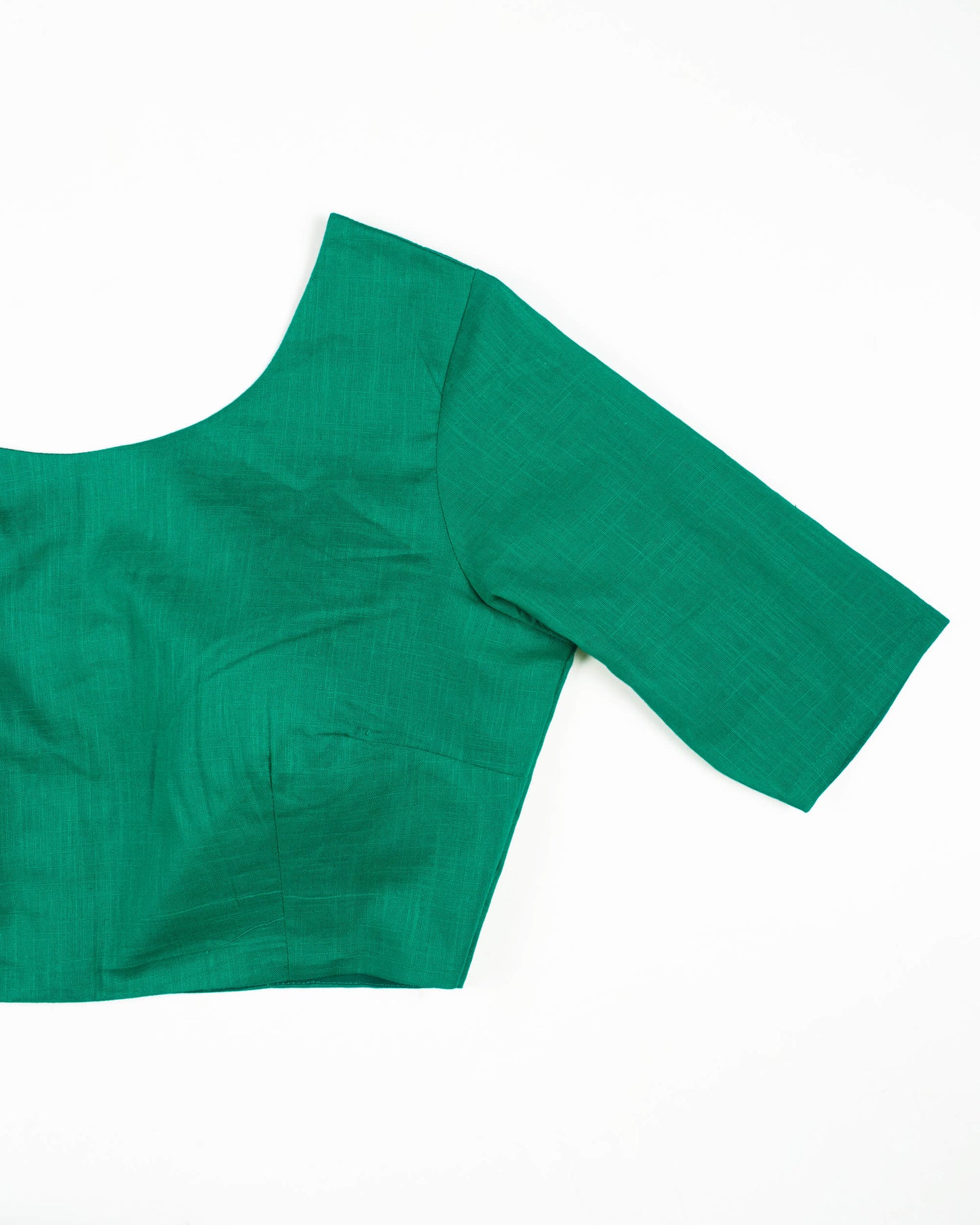 Green Cotton Blouse
