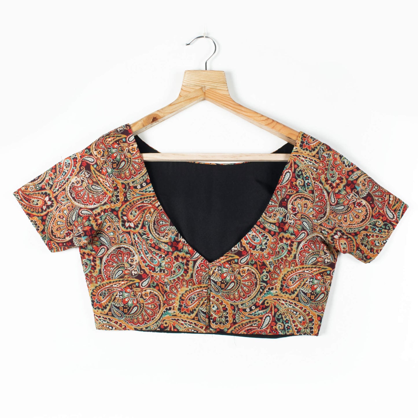 Paisley Printed Cambric Blouse