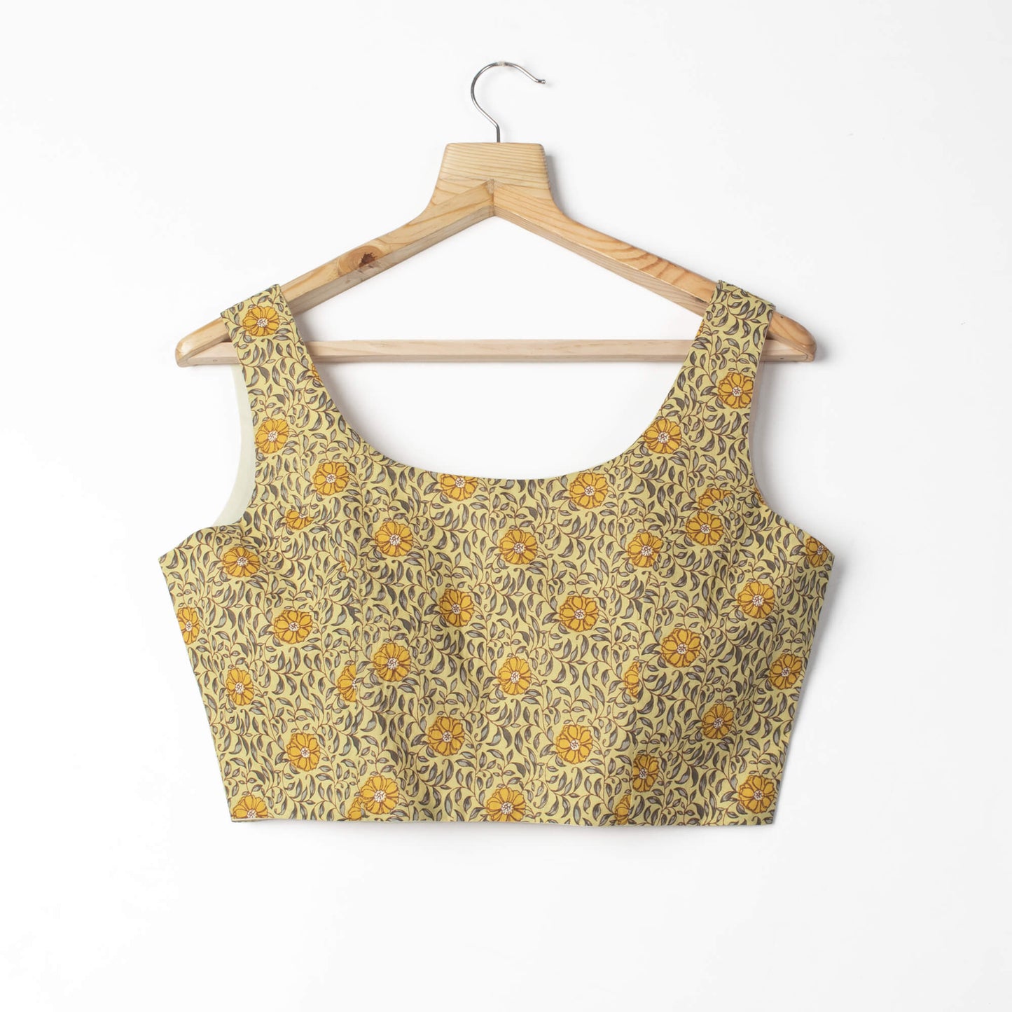 Floral Printed Cambric Blouse