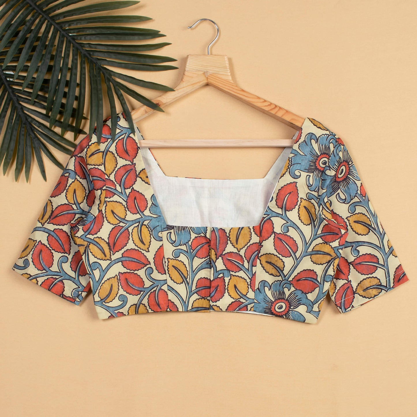 Kalamkrii Printed Rayon Blouse