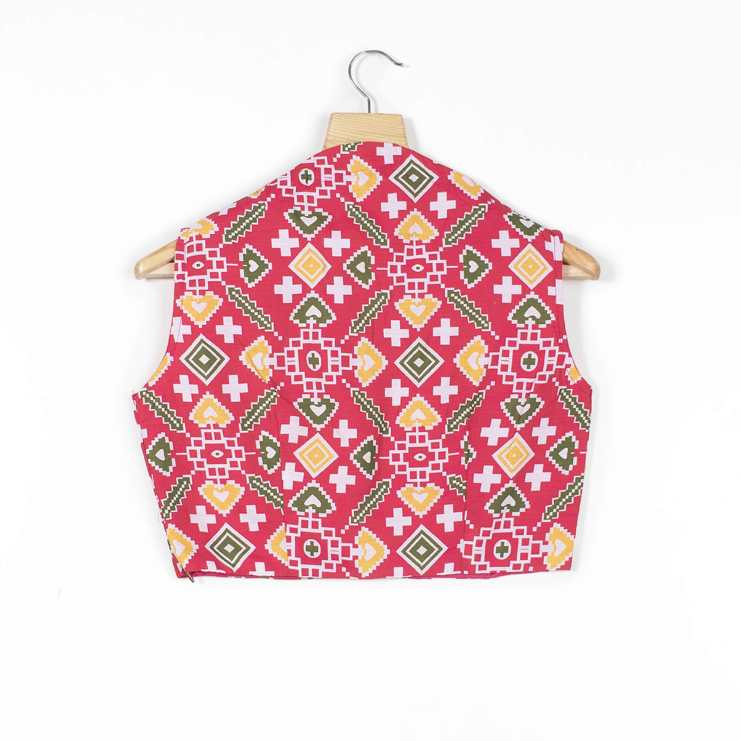 Patolaa Printed Muslin Collar Blouse