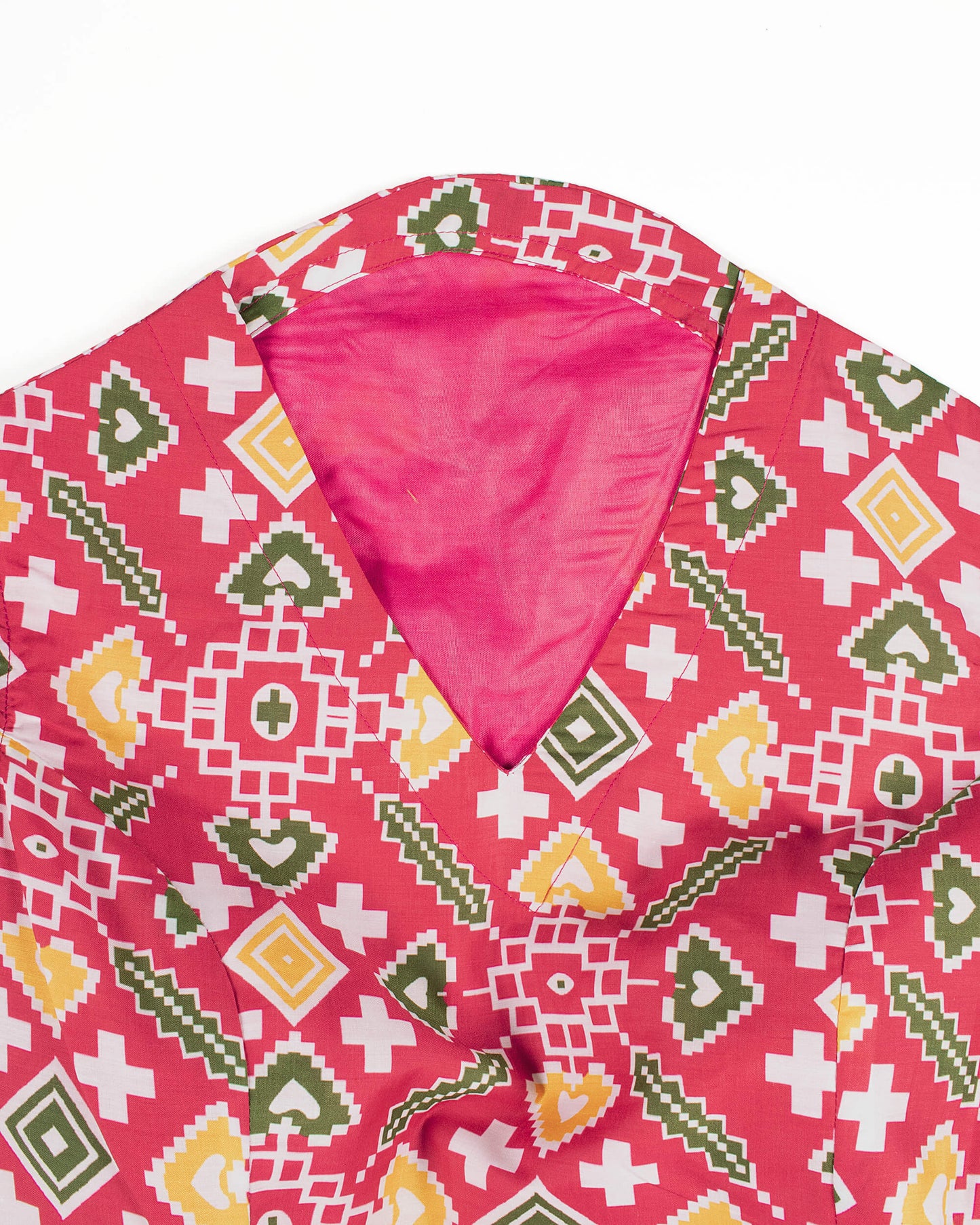 Patolaa Printed Muslin Collar Blouse