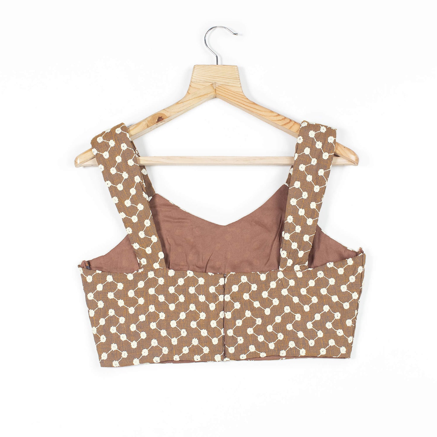 Booti Embroidery Rayon Slub Blouse