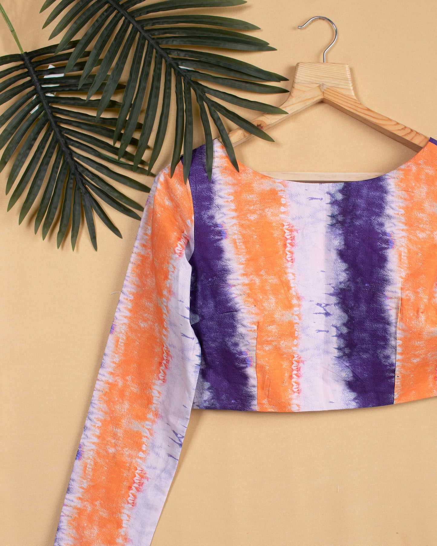 Shiiborii Printed Poplin Blouse