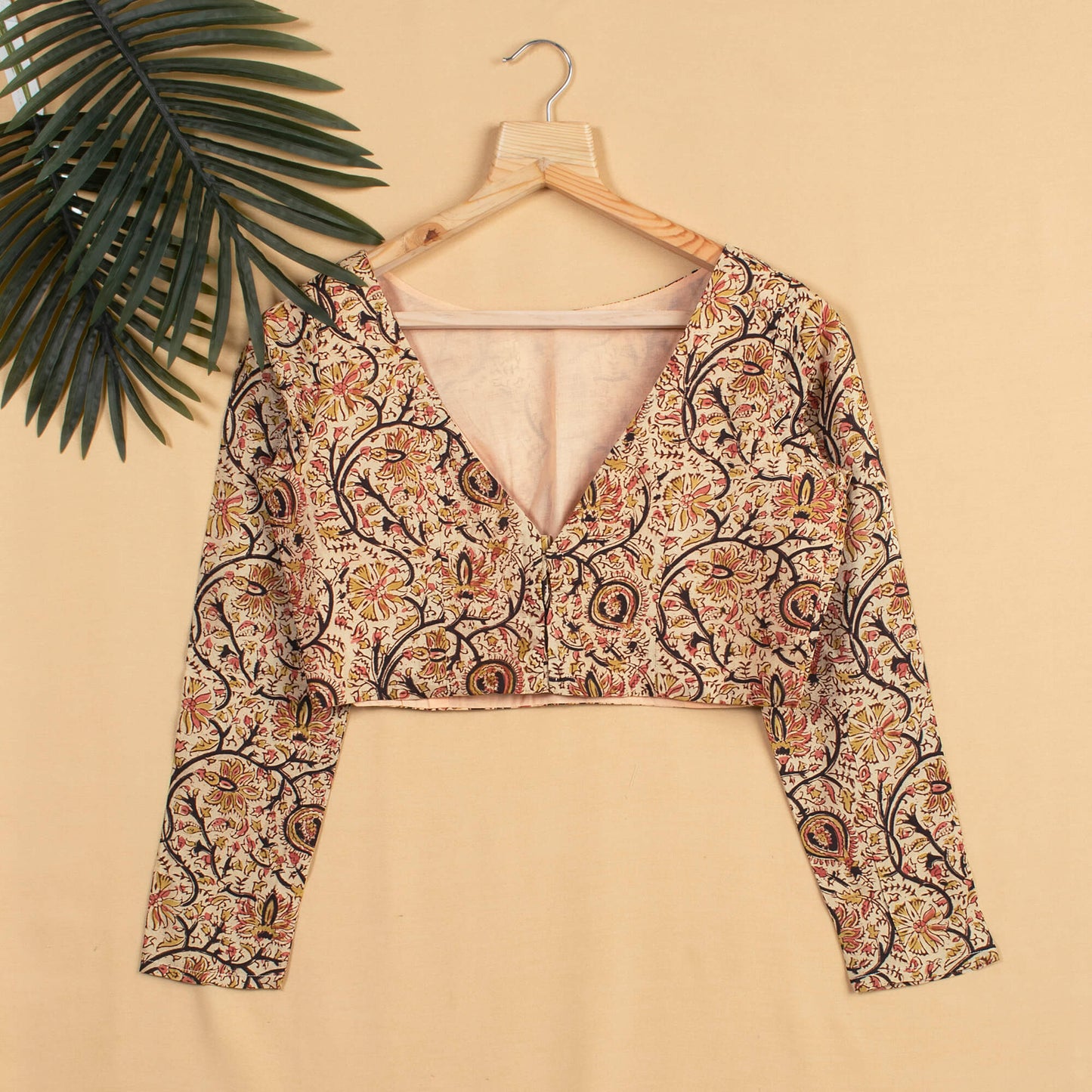 Floral Printed Silk Blouse