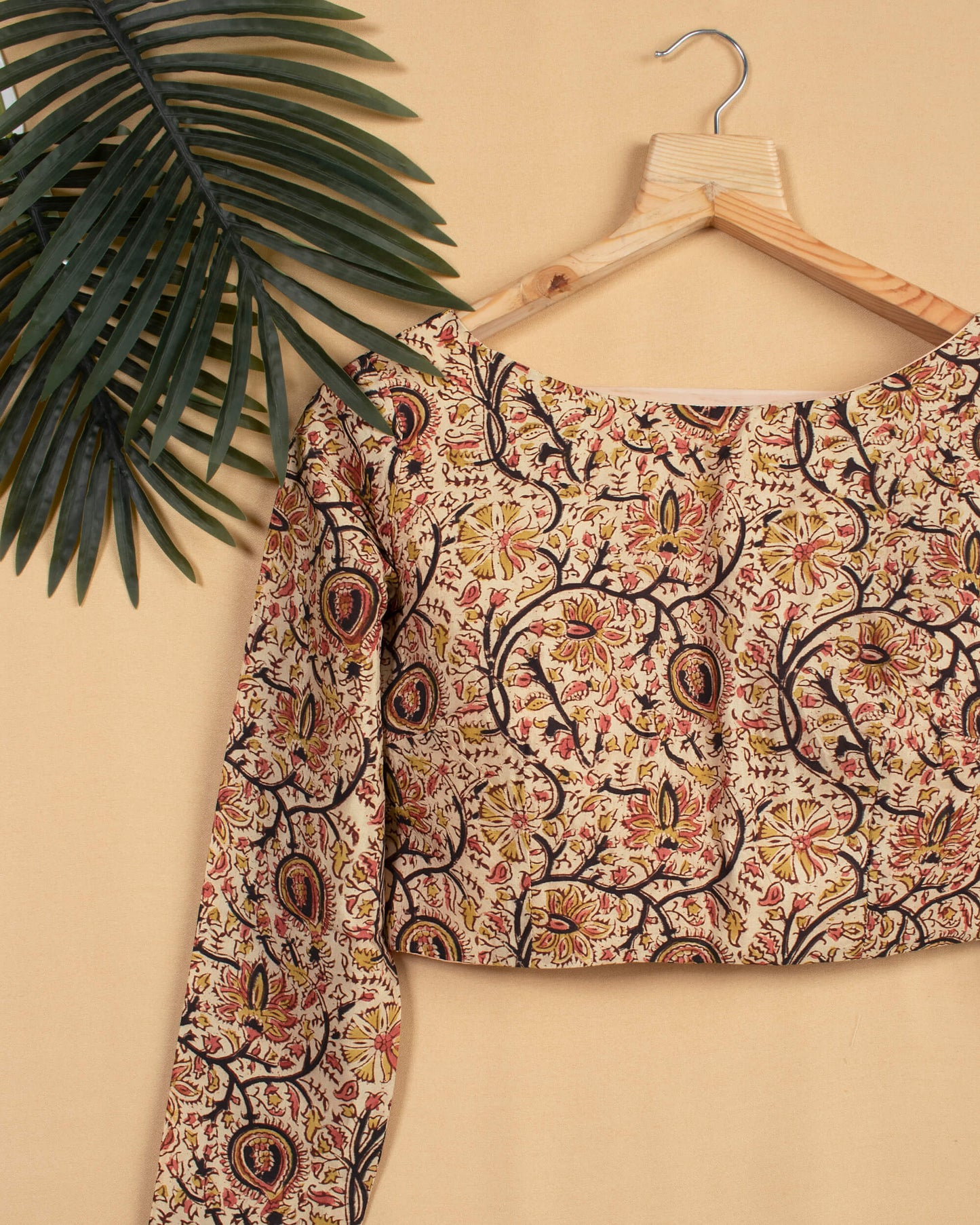 Floral Printed Silk Blouse