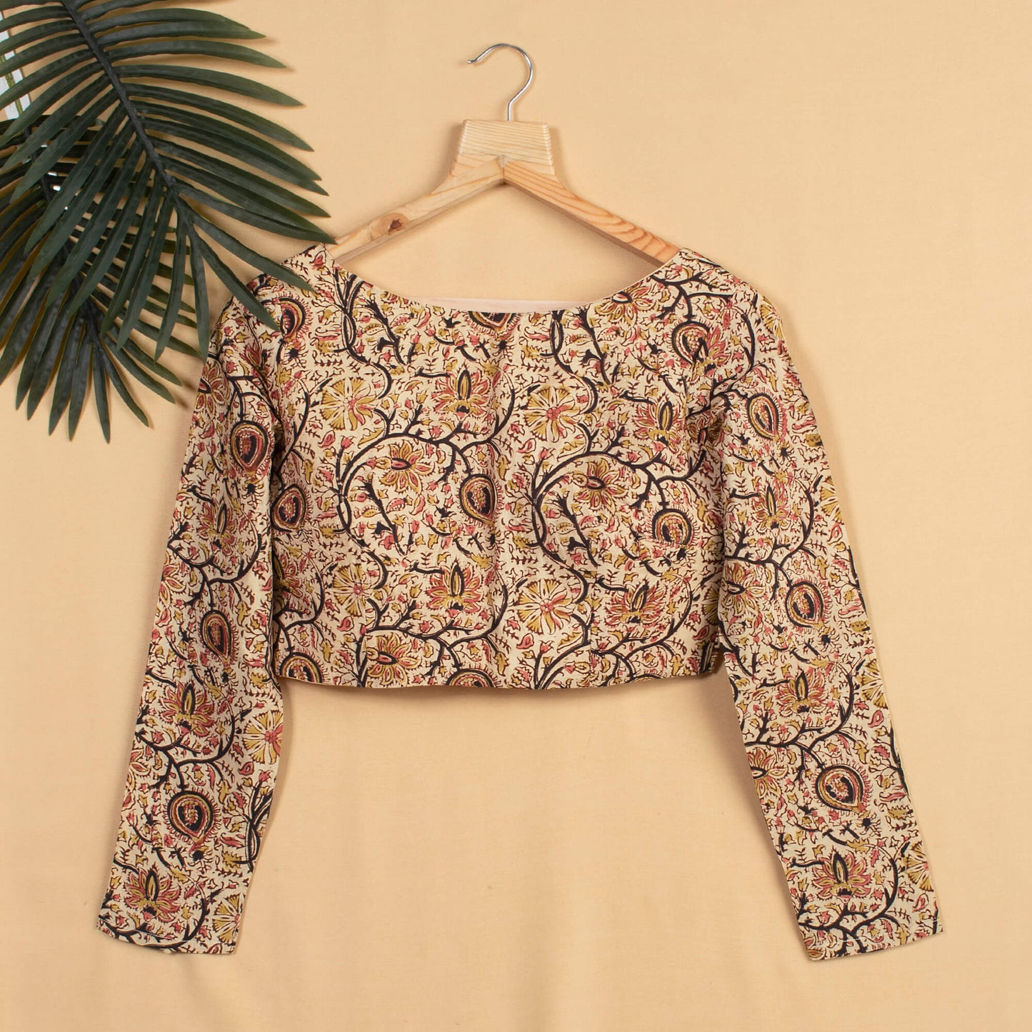 Floral Printed Silk Blouse