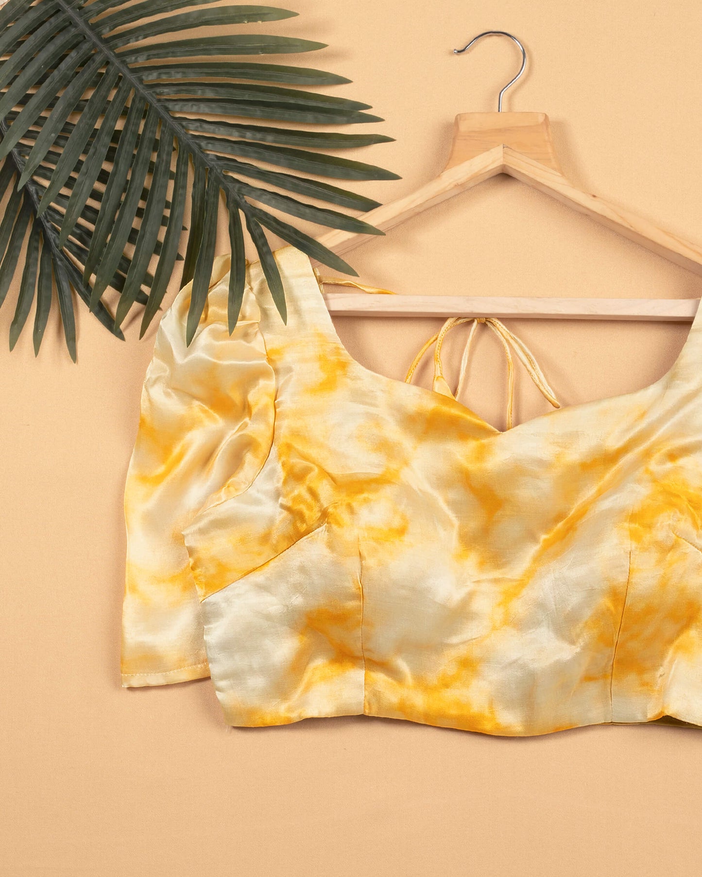 Tye And Dye Printed Silk Blouse