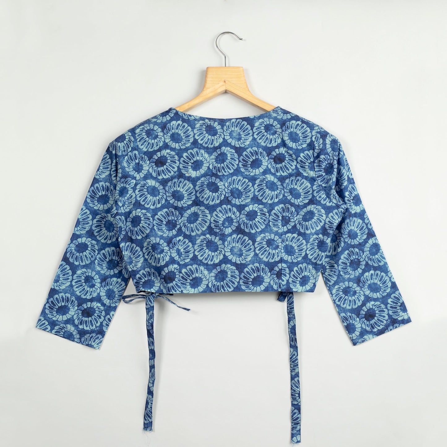 Exclusive V Neck Wrap Blouse