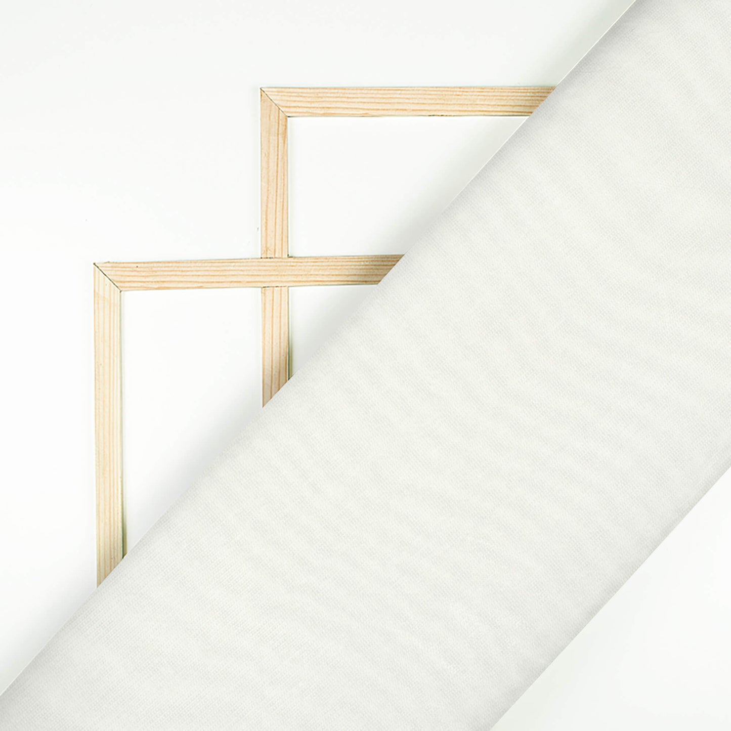 White Plain Dyeable Viscose Chanderi Fabric
