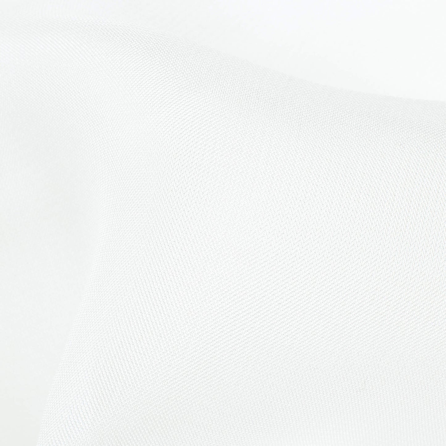 White Plain Dyeable Organza Fabric