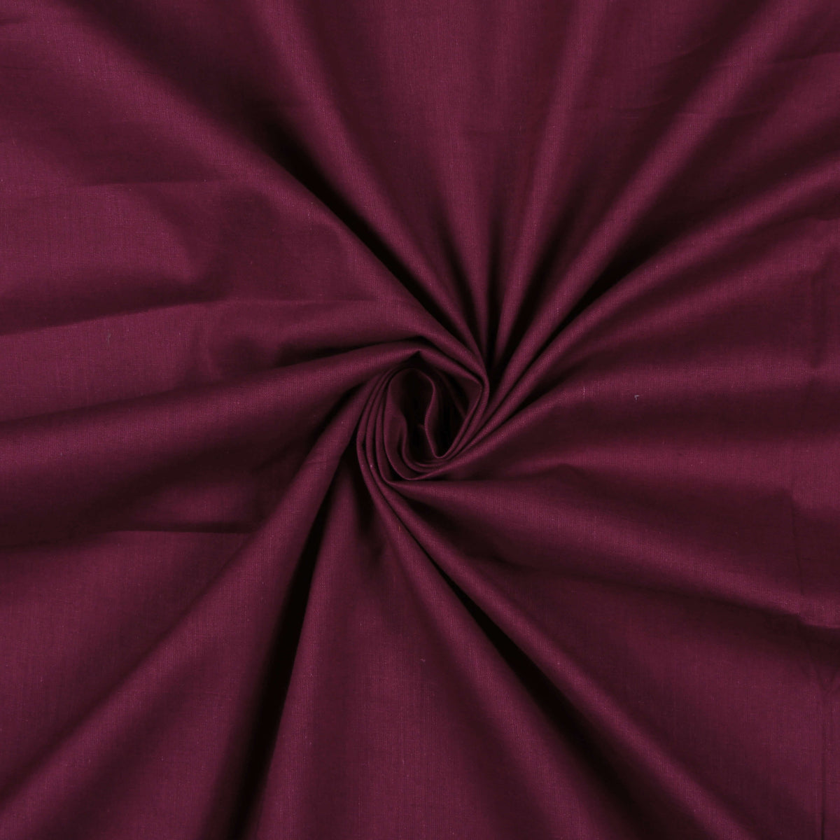 Eggplant Purple Plain Cotton Cambric Fabric