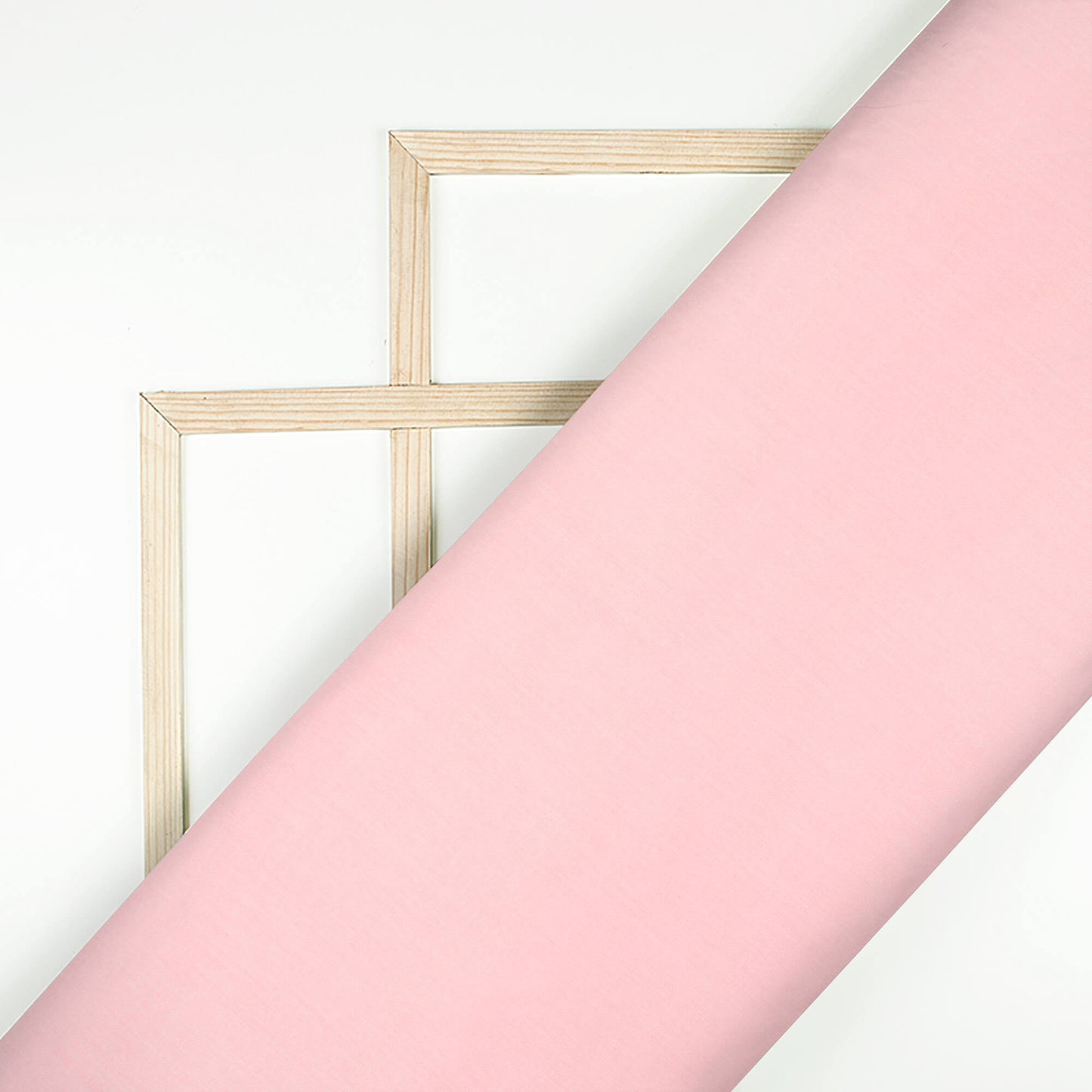Baby Pink Plain Cotton Cambric Fabric