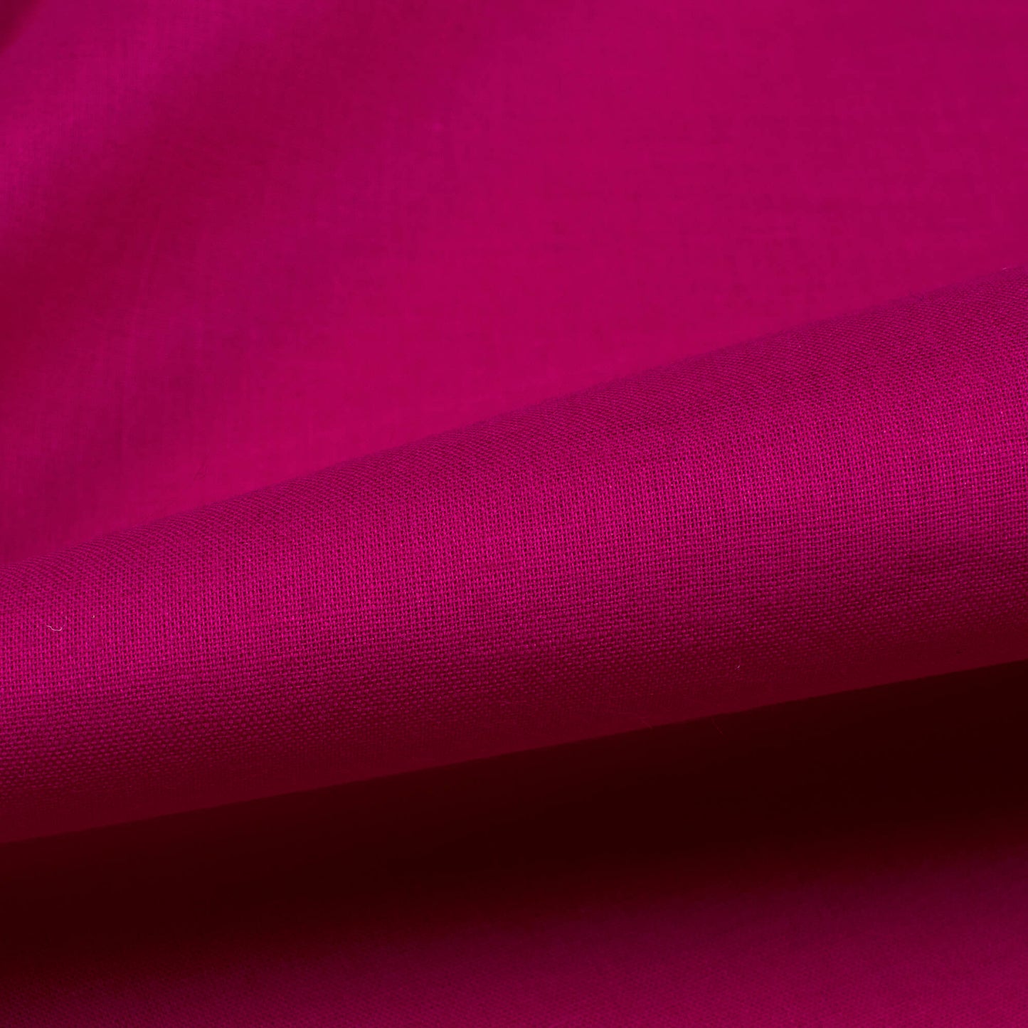 Magenta Pink Plain Cotton Cambric Fabric