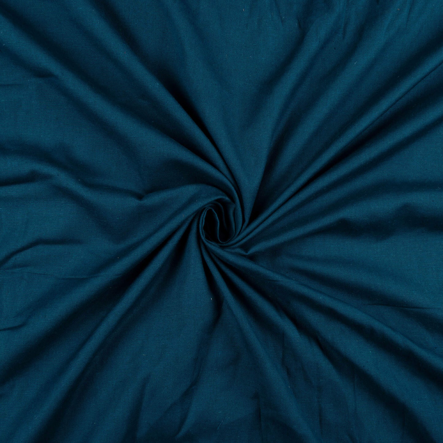 Dark Astronaut Blue Plain Cotton Flex Fabric