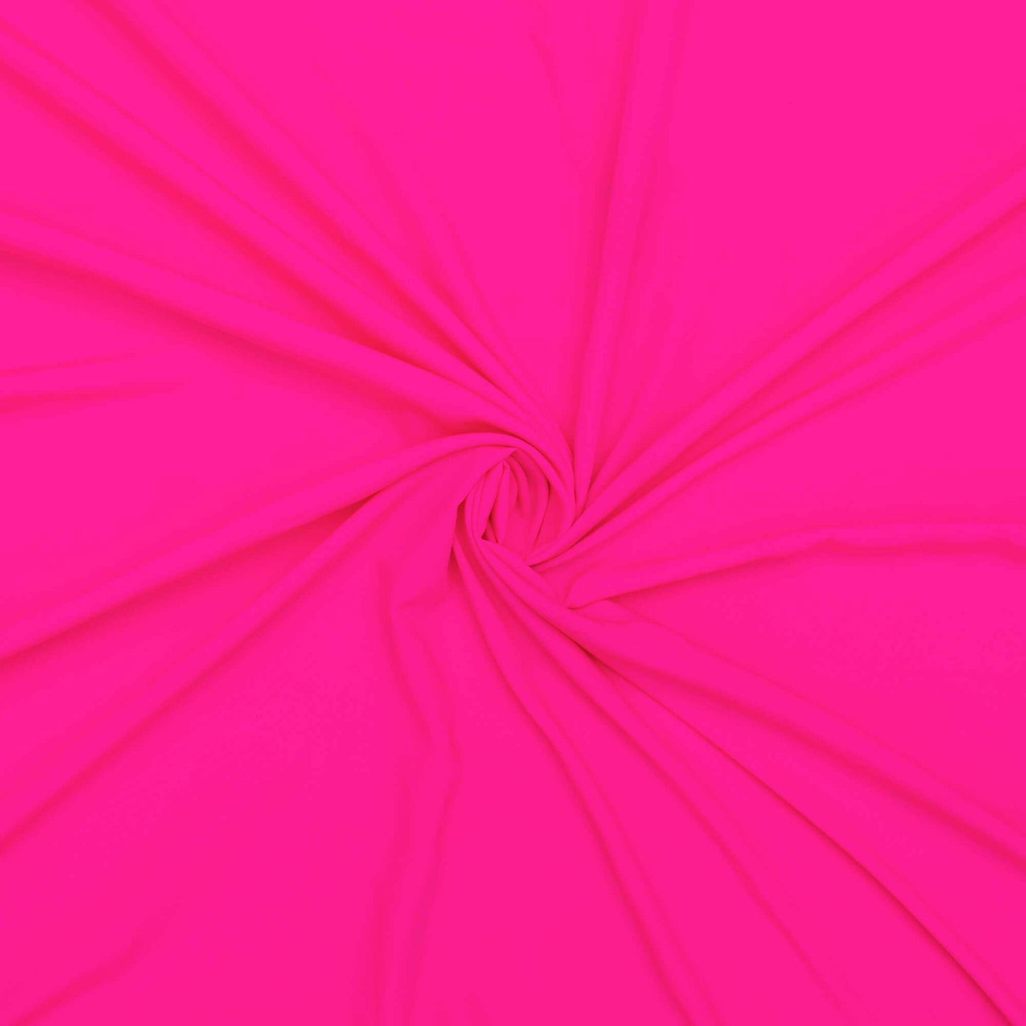 Magenta Pink Plain Neon Crepe Fabric - Fabcurate
