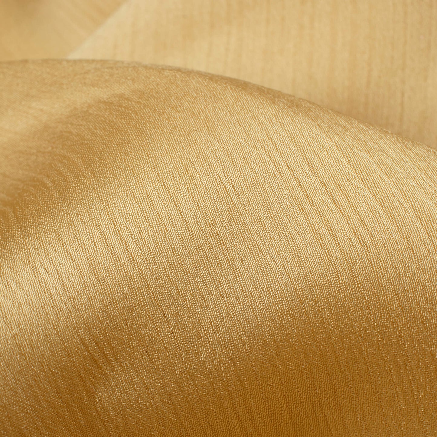 Beige Plain Premium Chiffon Satin Fabric - Fabcurate