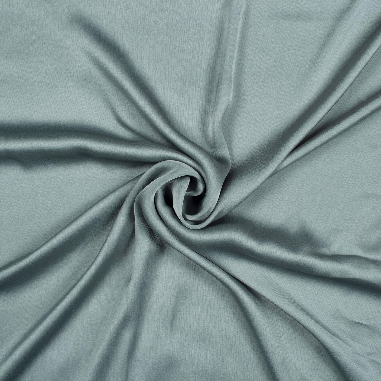 Grey Plain Premium Chiffon Satin Fabric - Fabcurate