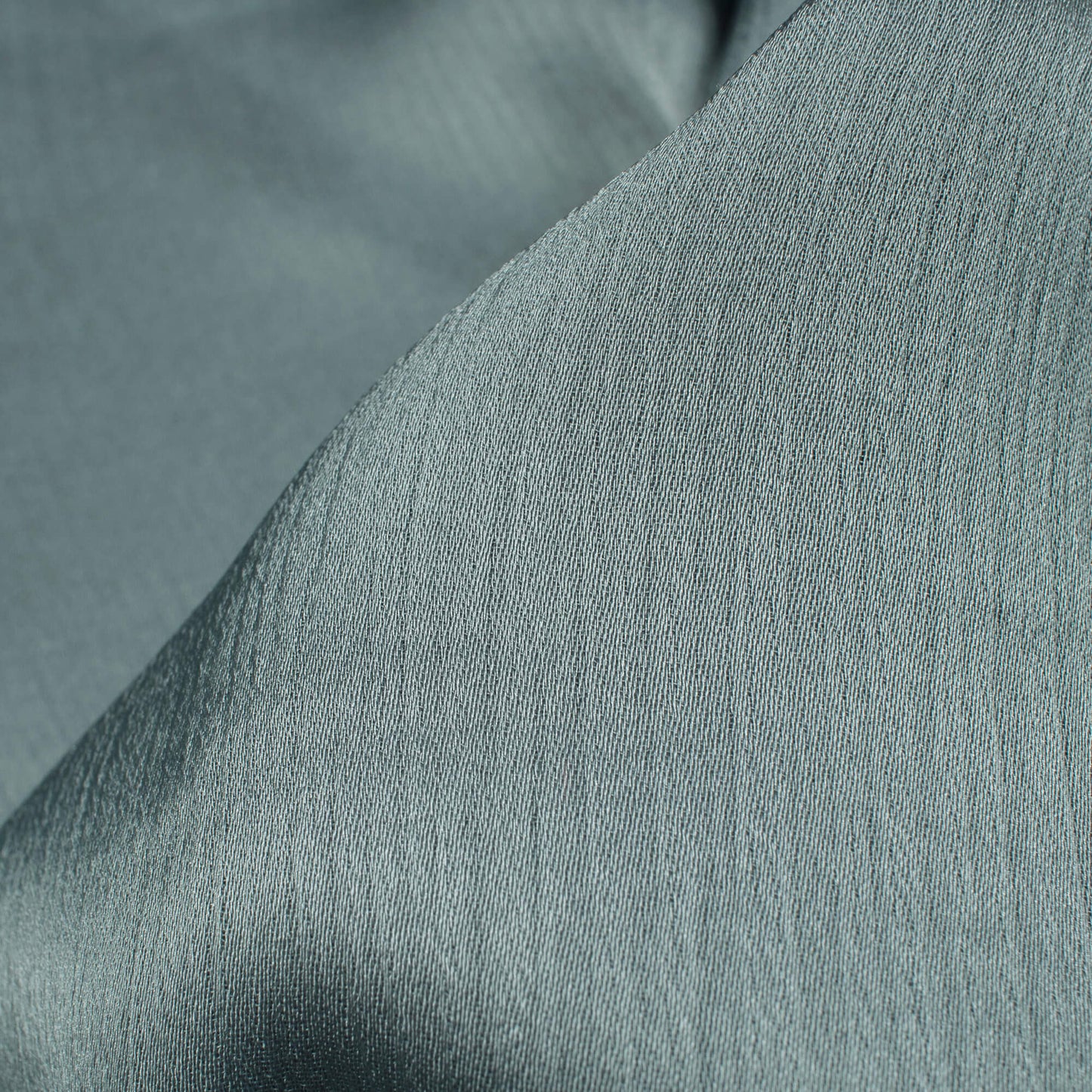Grey Plain Premium Chiffon Satin Fabric - Fabcurate