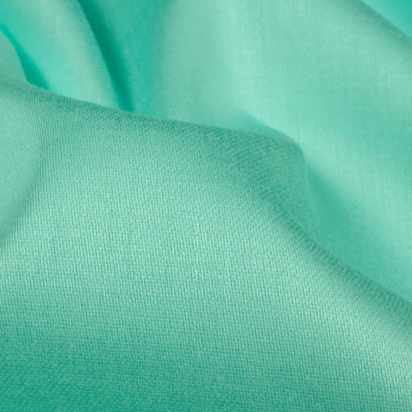 Baby Blue Plain Glazed Cotton Fabric