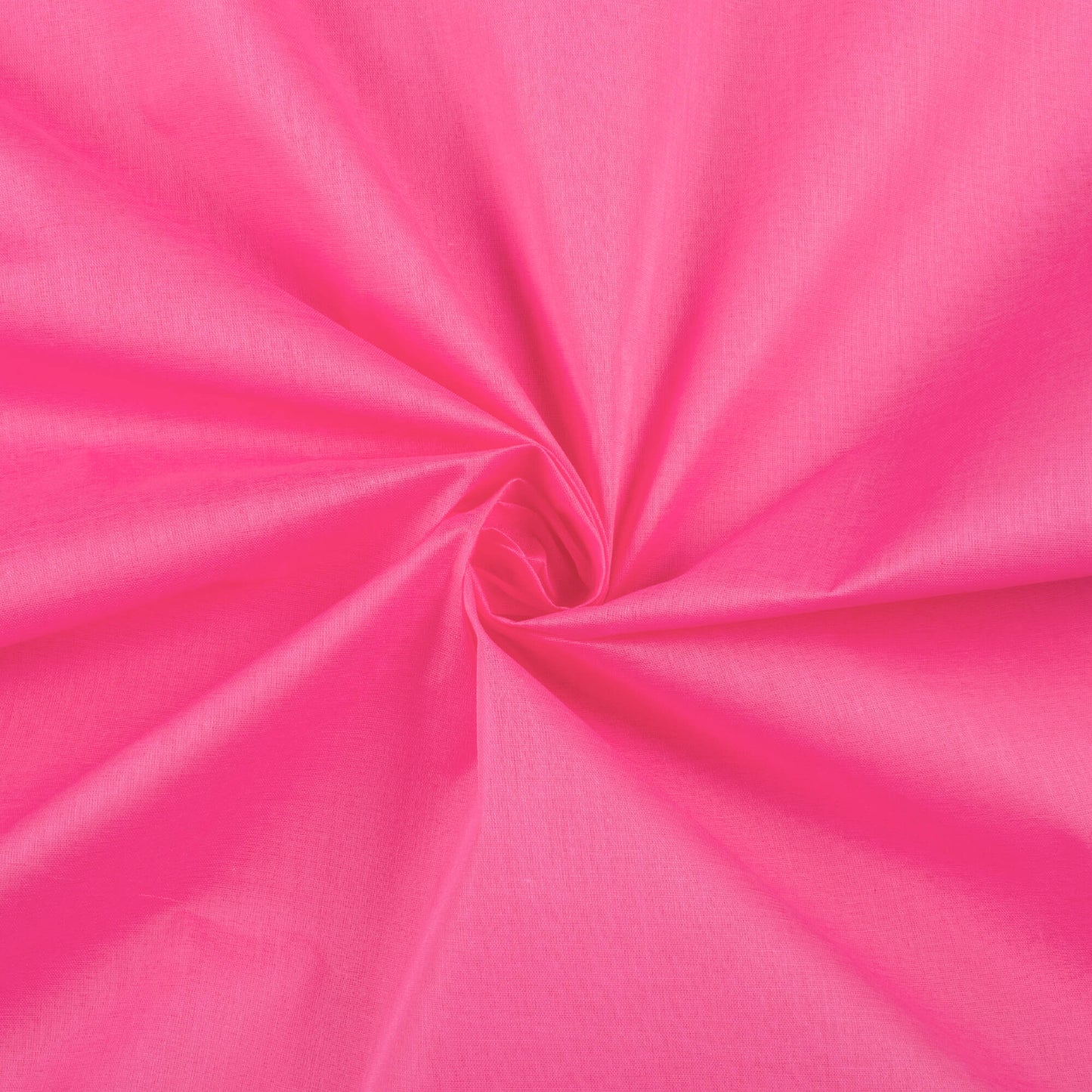Hot Pink Plain Cotton Mulmul Fabric