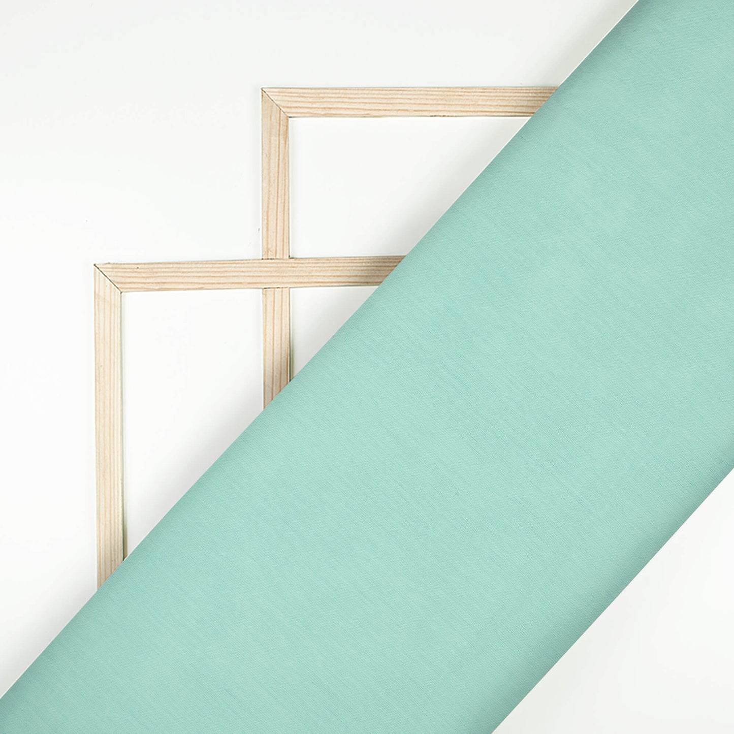 Baby Blue Plain Cotton Mulmul Fabric