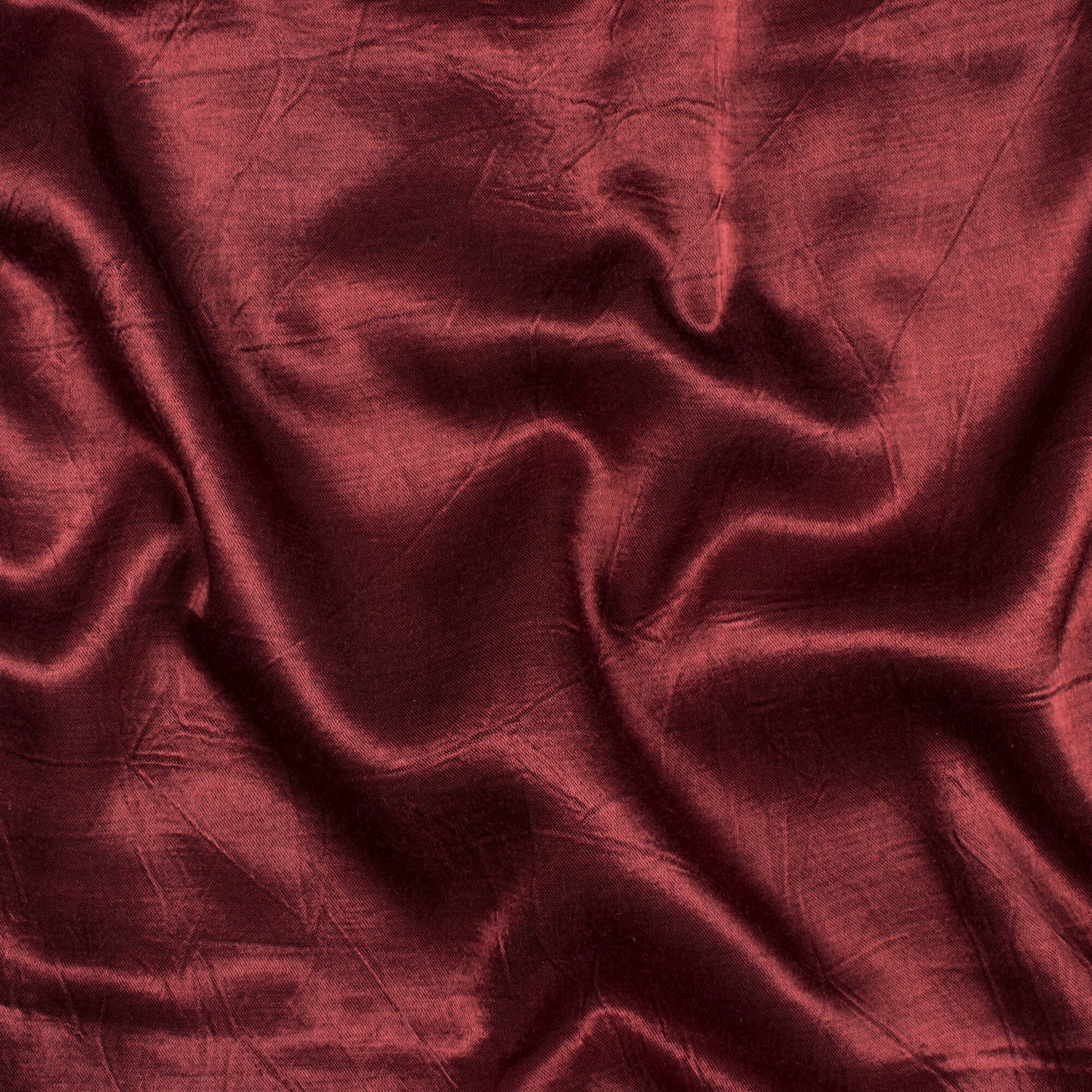 Brown Plain Pure Mashru Silk Fabric - Fabcurate