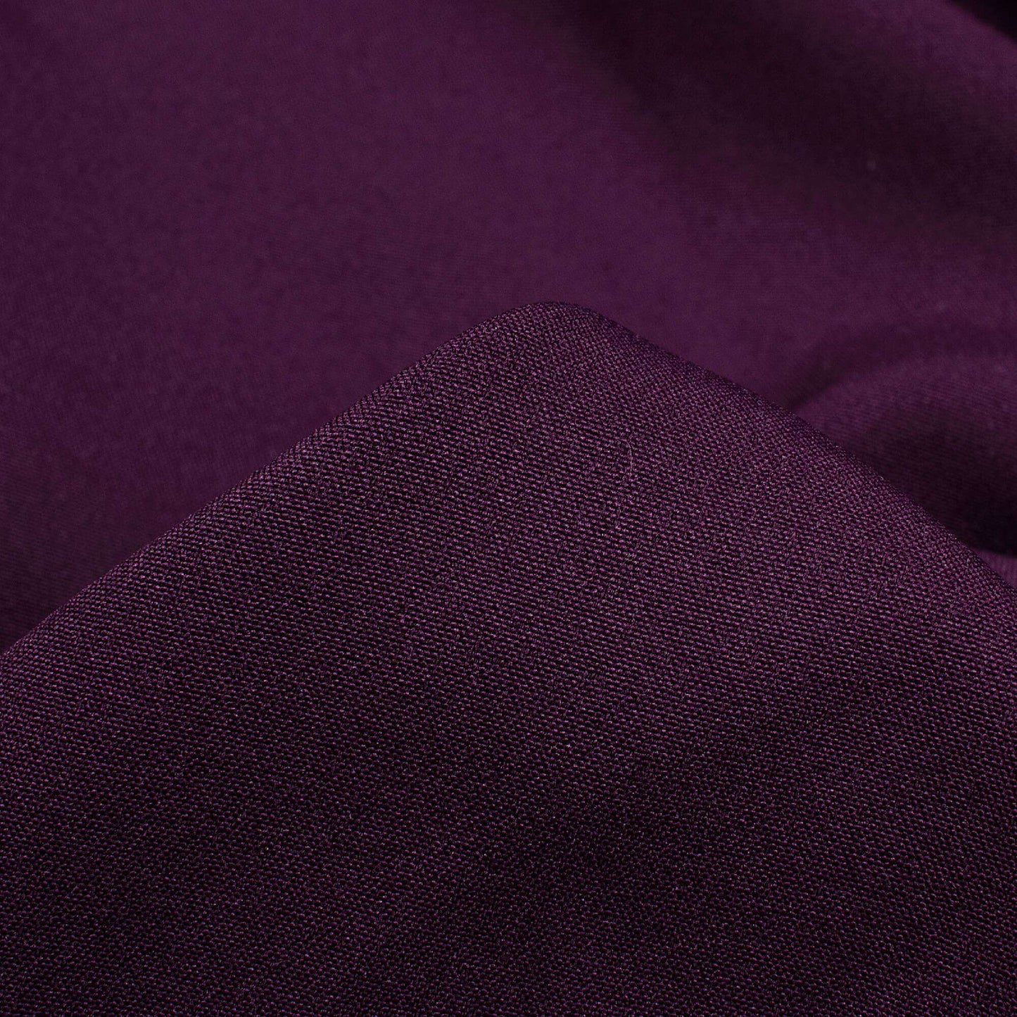 Wine Purple Plain Micro Crepe Fabric - Fabcurate