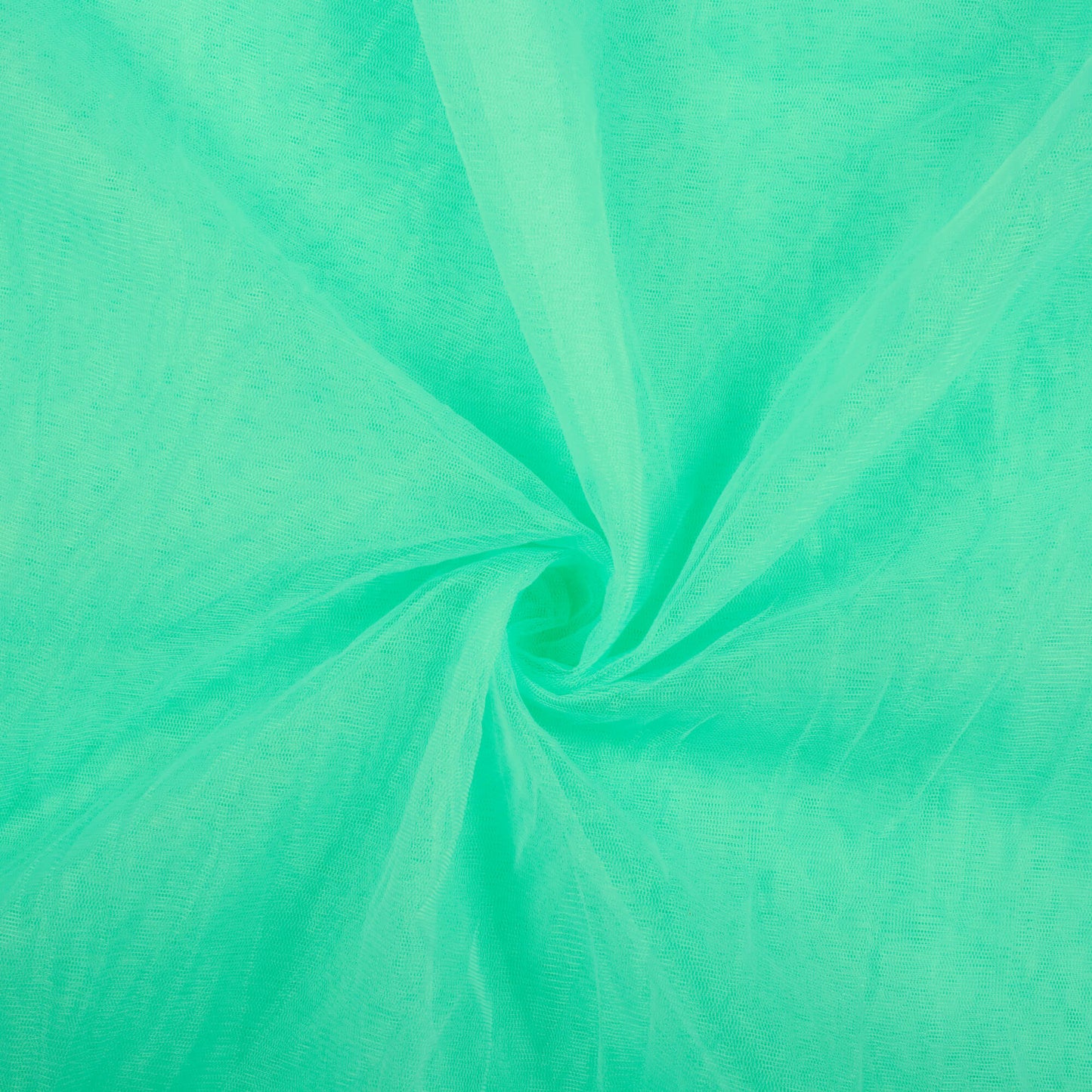 Spring Green Plain Premium Quality Butterfly Net Fabric - Fabcurate