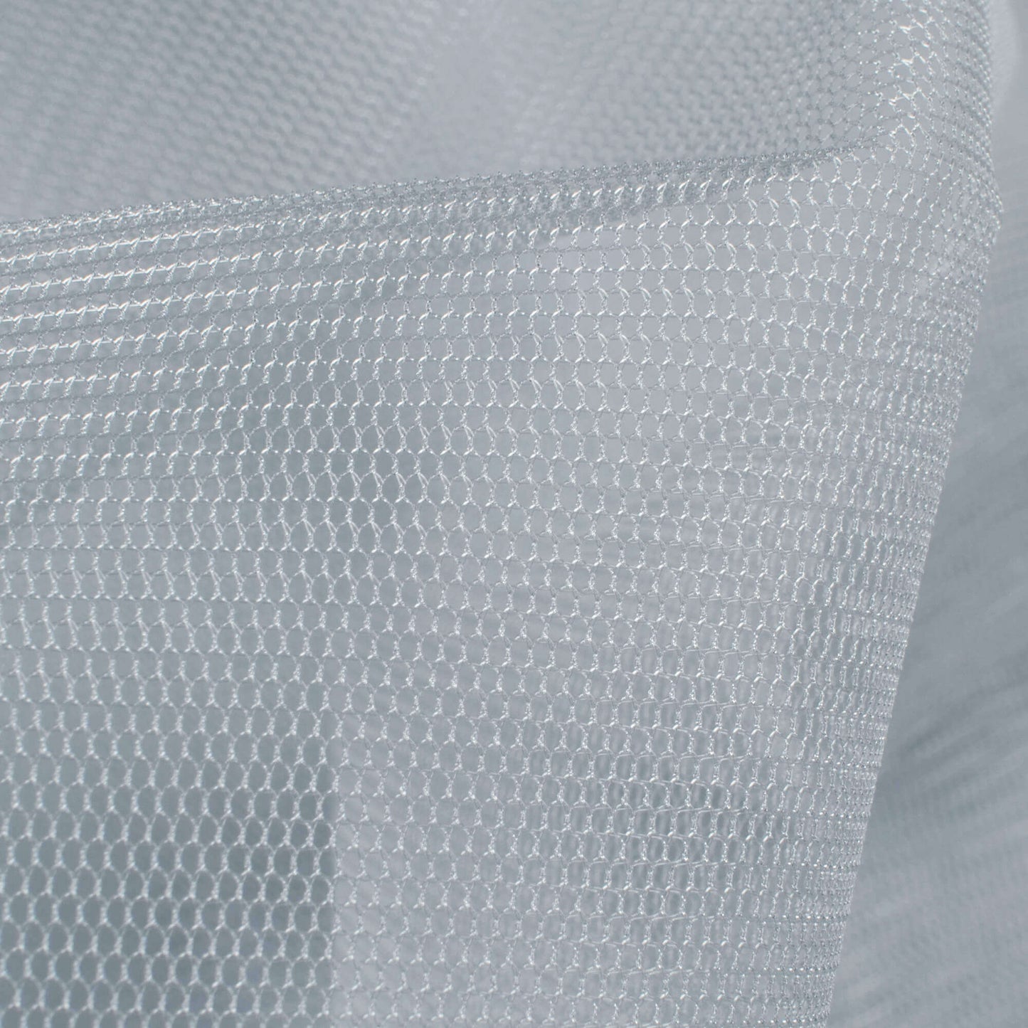 Dolphin Grey Plain Premium Quality Butterfly Net Fabric