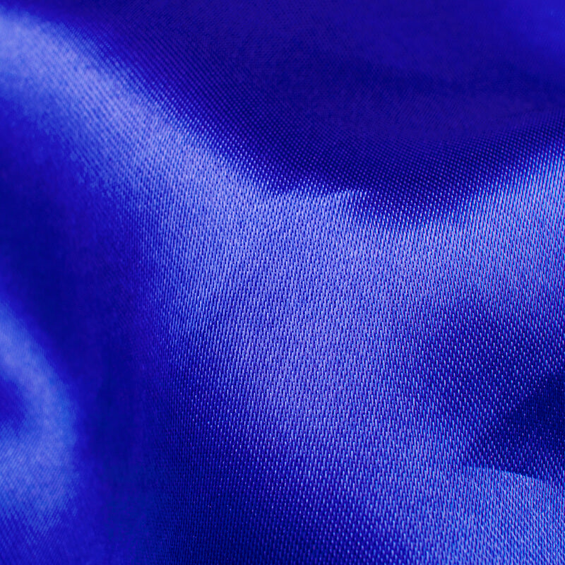 Royal Blue Plain Neon Ultra Satin Fabric - Fabcurate