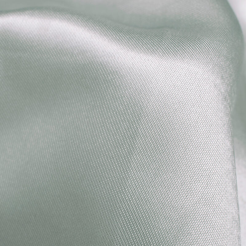 Pastel Grey Plain Neon Ultra Satin Fabric - Fabcurate