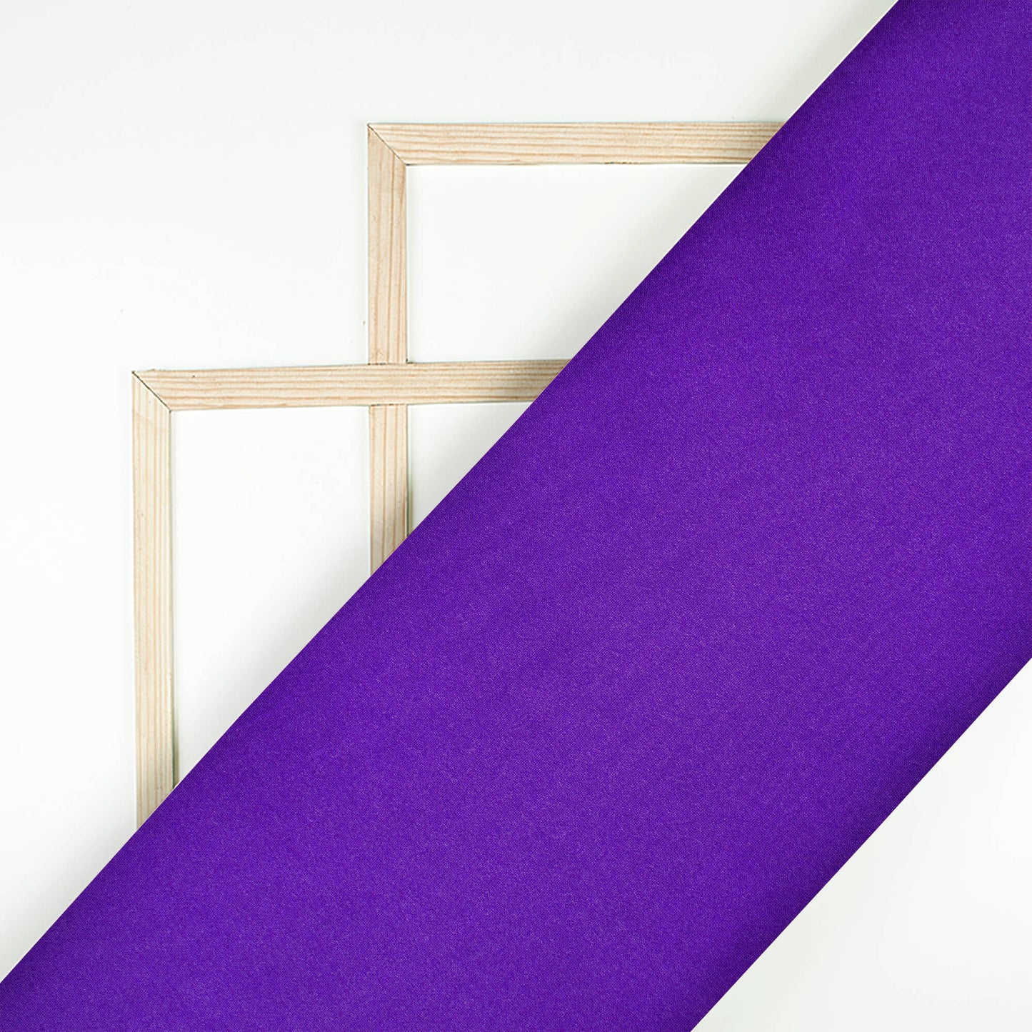 Royal Purple Plain Neon Ultra Satin Fabric