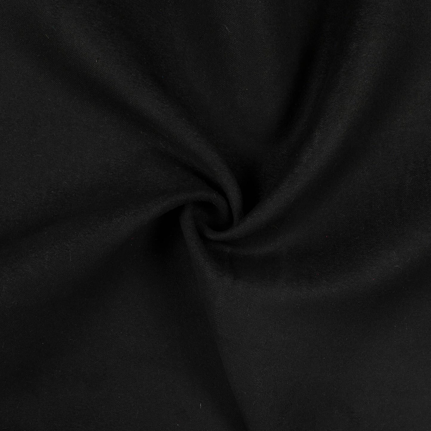 Black Plain Suede Fabric (Width 58 Inches)