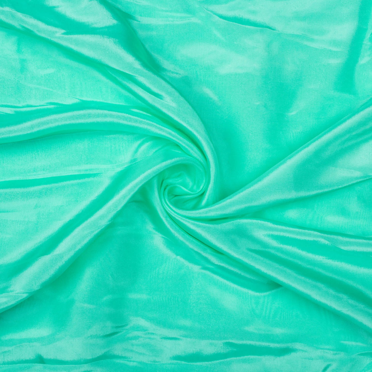 Sky Blue Plain Pure Uppada Silk Fabric - Fabcurate