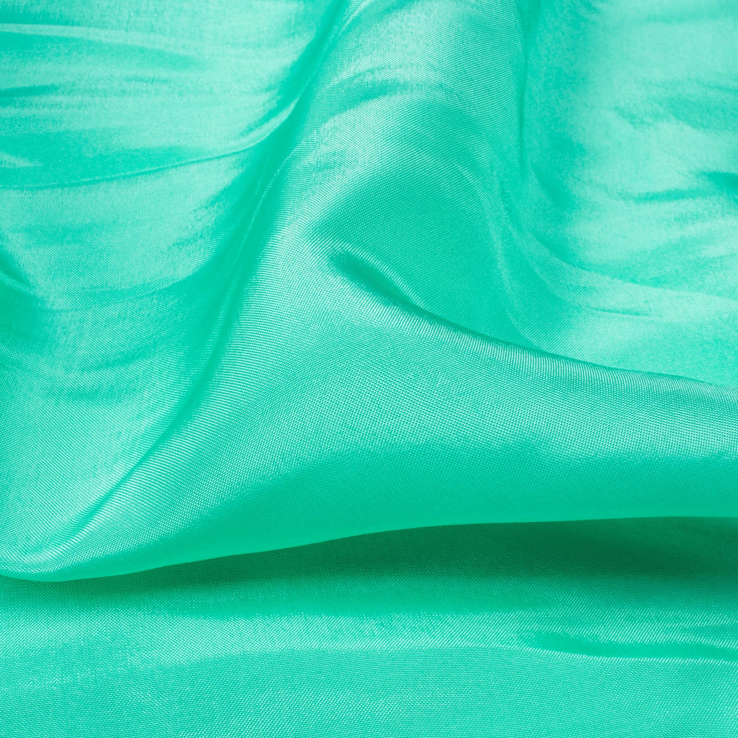 Sky Blue Plain Pure Uppada Silk Fabric - Fabcurate