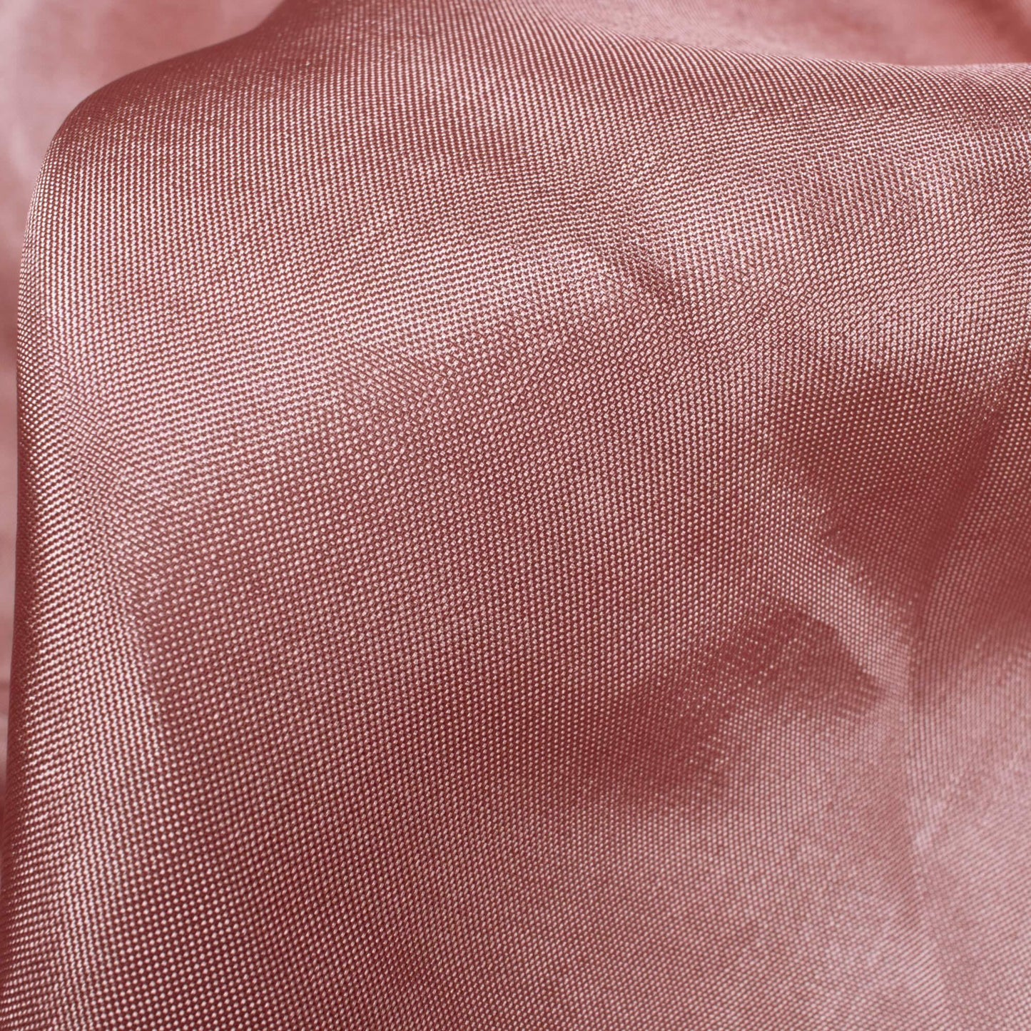New York Pink Plain Pure Uppada Silk Fabric - Fabcurate