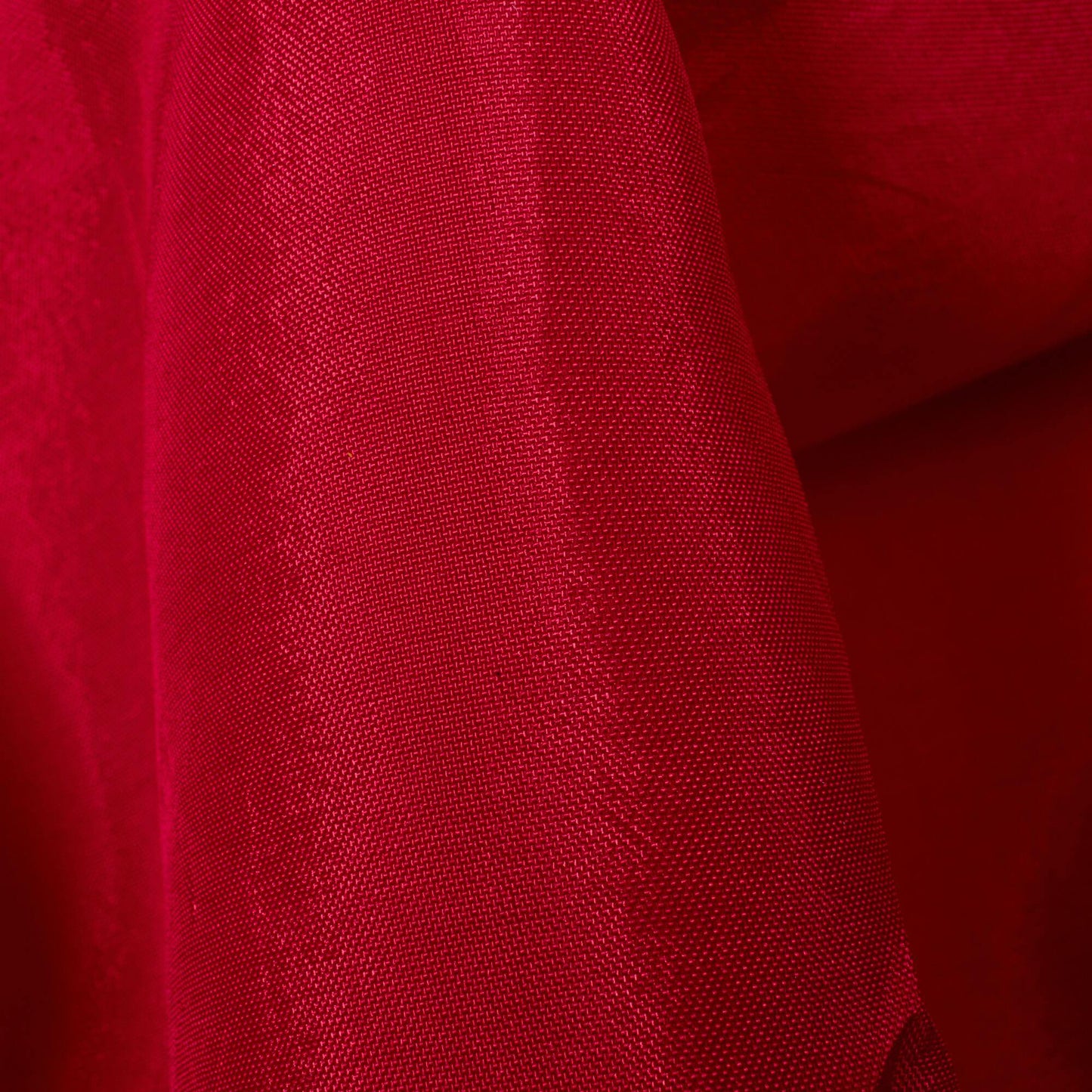Maroon Plain Pure Uppada Silk Fabric - Fabcurate